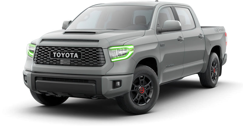 Oracle 18-21 Toyota Tundra Dynamic ColorSHIFT Headlight DRL Upgrade Kit - Mammoth Racing -