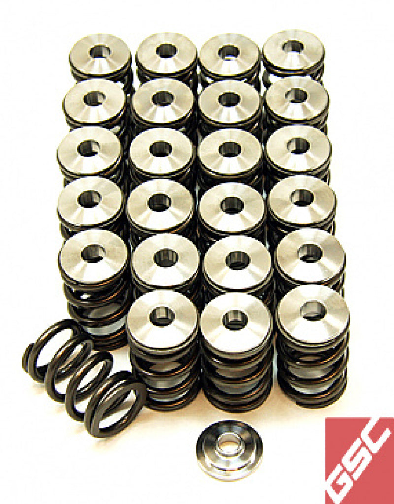 GSC P-D Subaru EZ36 Valve Spring Seat and Titanium Retainer Kit - Mammoth Racing -