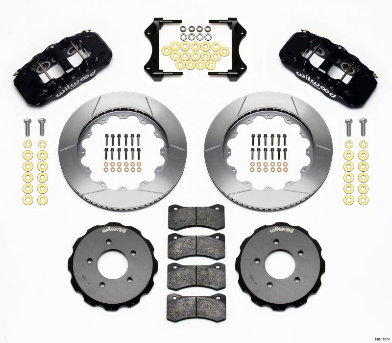 Wilwood Aero6 Front Hat Kit 14.00 99-06 BMW E46 - Mammoth Racing -