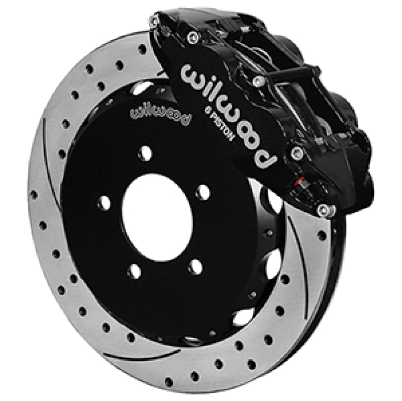 Wilwood 2013+ Honda Civic57mm Forged Narrow Superlite 6R Big Brake Front Brake Kit - Drilled Rotors - My Store