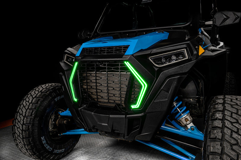 Oracle 19-21 Polaris RZR 1000 Dynamic Surface Mount DRL Signature Light - ColorSHIFT - Dynamic - Mammoth Racing -