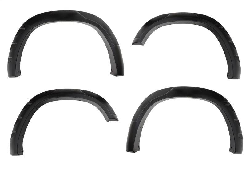Bushwacker 17-19 Ford F-250 Super Duty w/ 81.8in Bed DRT Style Flares 4pc - Black - Mammoth Racing -
