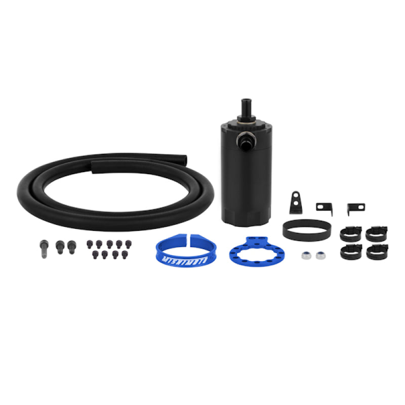 Mishimoto Universal Baffled Oil Catch Can - Blue - Mammoth Racing -