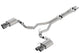 Borla 2018 Ford Mustang GT 5.0L AT/MT 3in S-Type Catback Exhaust w/ Valves (Carbon Fiber Black Tip) - My Store