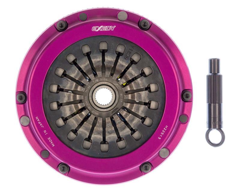 Exedy 2000-2009 Honda S2000 L4 Hyper Single Carbon-D Clutch Sprung Center Disc Pull Type Cover - Mammoth Racing -