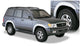 Bushwacker 98-07 Toyota Land Cruiser OE Style Flares 4pc - Black - My Store