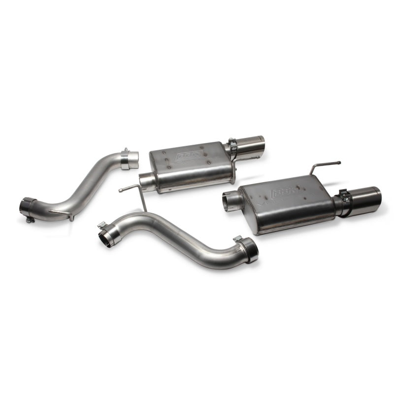 BBK 2015-16 Ford Mustang GT Varitune Axle Back System (Cut & Clamp Direct Bolt On Design) - My Store