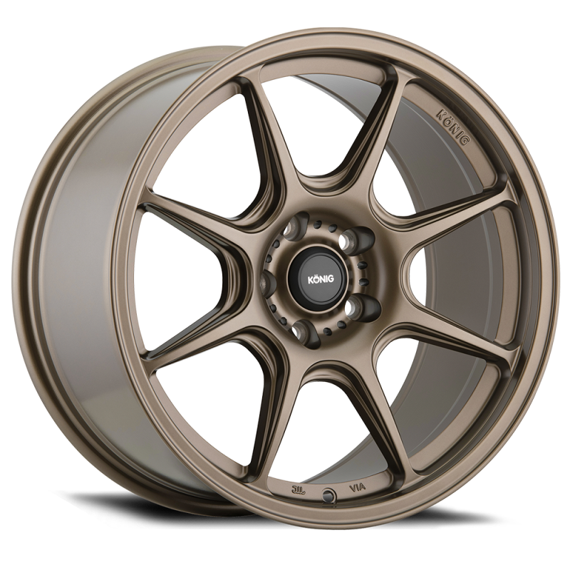 Konig Lockout 16x7.5 4x108 Et40 Matte Bronze - Mammoth Racing -
