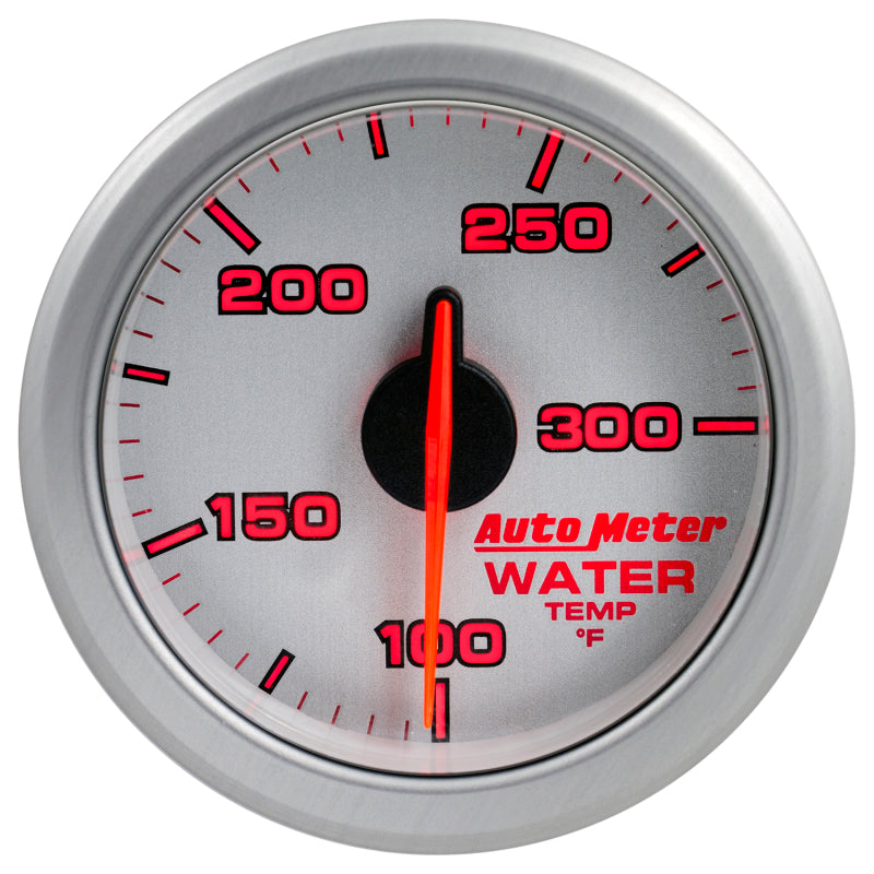 Autometer Airdrive 2-1/6in Water Temperature Gauge 100-300 Degrees F - Silver - My Store
