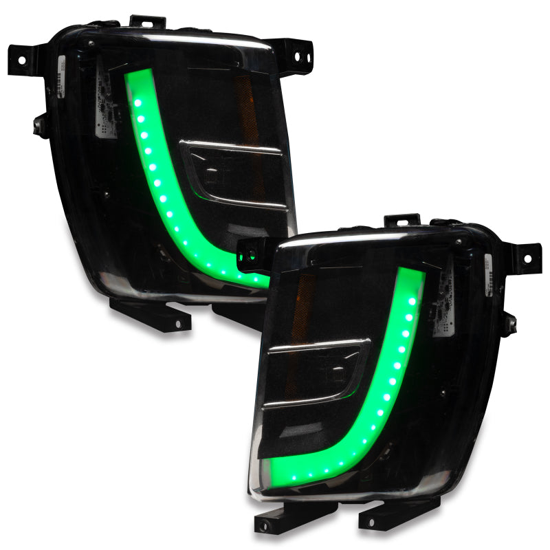 ORACLE Lighting 16-21 Tesla Model X Dynamic ColorSHIFT Headlight & Fog Light DRL Upgrade Kit - Mammoth Racing -