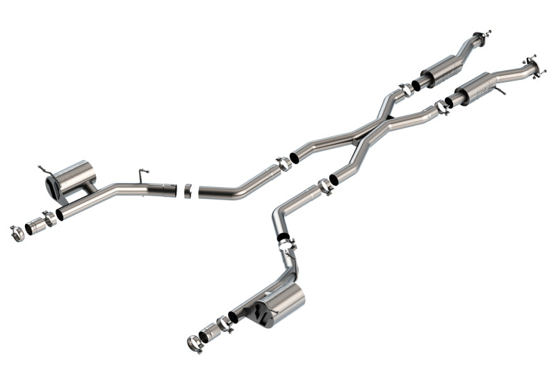Borla 2021+ Dodge Durango SRT Hellcat 6.2L V8 AWD S-Type Cat-Back Exhaust System - Factory Tips - My Store