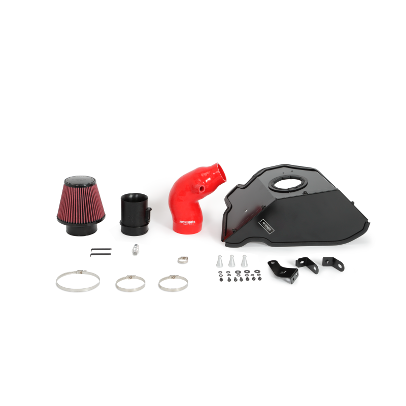 Mishimoto 2016+ Chevrolet Camaro 2.0T Performance Air Intake - Red - Mammoth Racing -