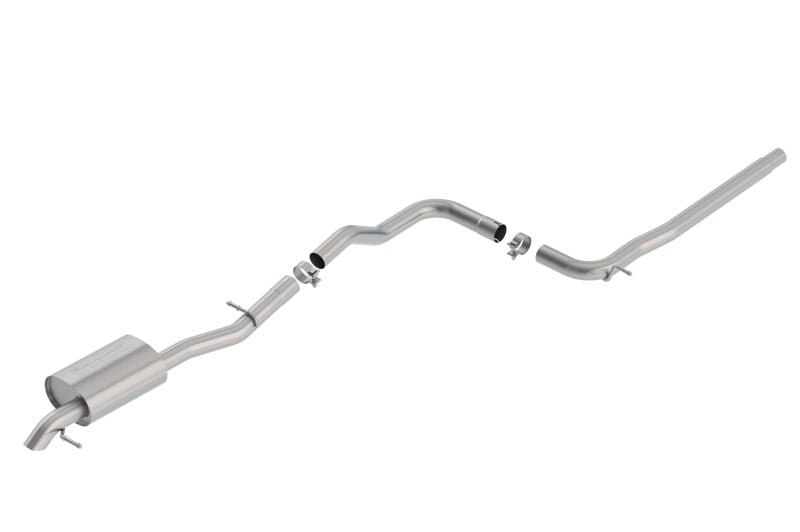 Borla 2019 Volkswagen Jetta 1.4L 2.5in Pipe Dia 2.5in Tip Turn Down Pipe S Type Catback Exhaust - My Store