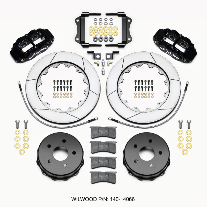 Wilwood Narrow Superlite 4R Rear Kit 14.00in 2007-up Jeep JK w/Lines - My Store