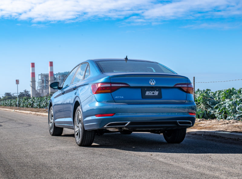 Borla 2019 Volkswagen Jetta 1.4L 2.5in Pipe Dia 2.5in Tip Turn Down Pipe S Type Catback Exhaust - My Store
