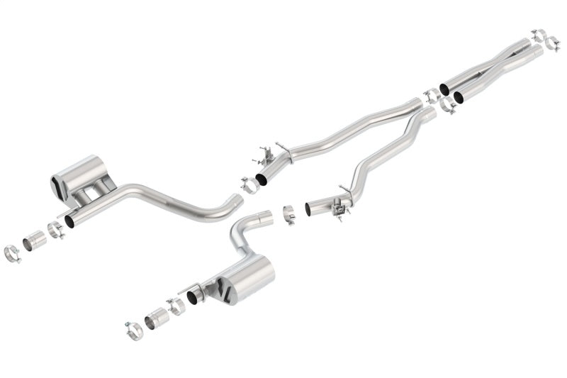 Borla 15-16 Dodge Challenger Hellcat 6.2L V8 ATAK w/ Valve Simulator CB Exhaust Factory Valance - My Store