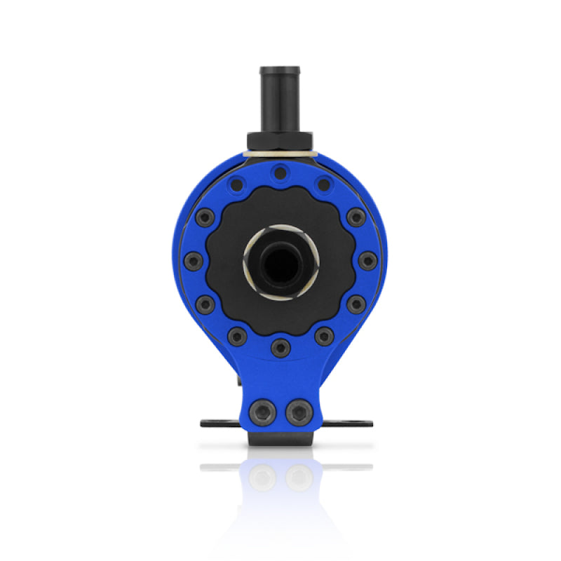 Mishimoto Universal Baffled Oil Catch Can - Blue - Mammoth Racing -
