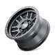 Dirty Life 9309 Canyon Pro 17x9/5x127 BP/-12mm Offset/71.5mm Hub Matte Black Wheel - Beadlock - Mammoth Racing -