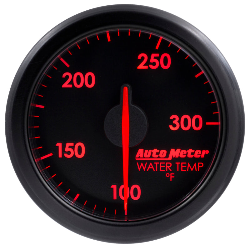 Autometer Airdrive 2-1/6in Water Temperature Gauge 100-300 Degrees F - Black - My Store