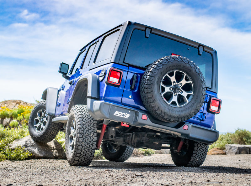 Borla 18-19 Jeep Wrangler JLU 2.0L AT/MT 4WD S Type (Climber) Catback Exhaust - My Store