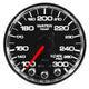Autometer Spek-Pro Gauge Water Temp 2 1/16in 300f Stepper Motor W/Peak & Warn Blk/Chrm - My Store