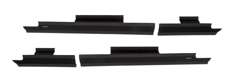 Bushwacker 2018 Jeep Wrangler Unlimited 4-Door Trail Armor Rocker Panel and Sill Plate Cover - Black - Mammoth Racing -