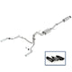 Ford Racing 15-18 F-150 5.0L Cat-Back Touring Exhaust System - Rear Exit Chrome Tips - Mammoth Racing -