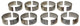 Clevite GM Trk 381 6.2L 395 6.5L Diesel V8 1982-93 Con Rod Bearing Set - Mammoth Racing -