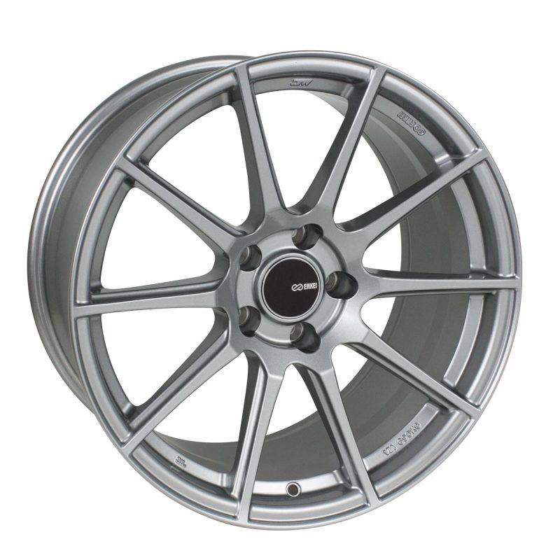 Enkei TS10 17x9 5x100 45mm Offset 72.6mm Bore Grey Wheel - Mammoth Racing -
