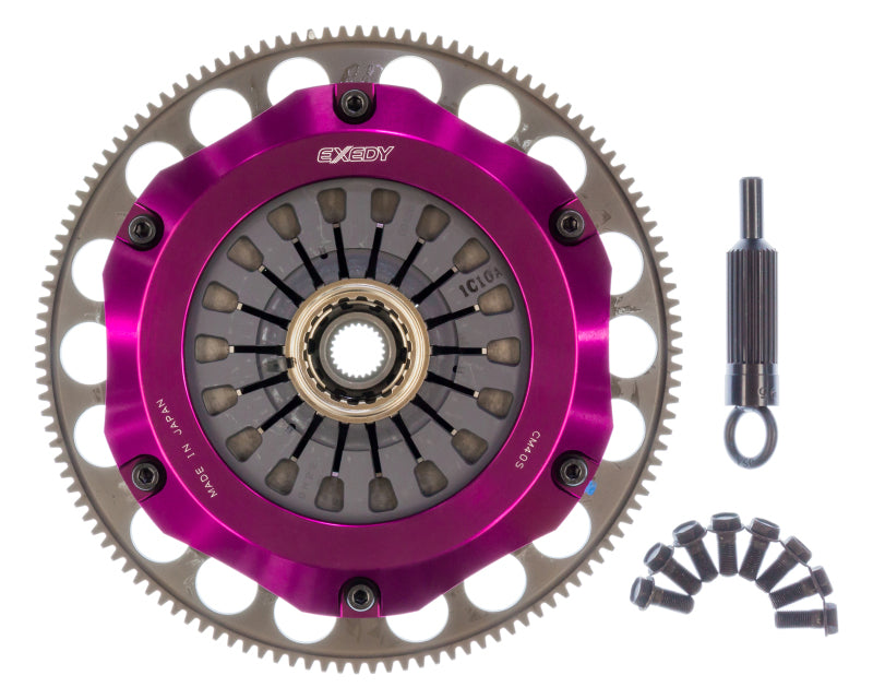 Exedy 2005-2005 Saab 9-2x Aero Hyper Compe-R Twin Cerametallic Clutch Rigid Center Disc Pull Type - Mammoth Racing -