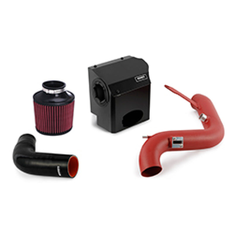 Mishimoto 14-15 Ford Fiesta ST 1.6L Performance Air Intake Kit - Wrinkle Red - Mammoth Racing -