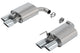Borla 2018 Ford Mustang GT 5.0L AT/MT 2.5in S-Type Exhaust w/ Valves (Rear Section Only) - My Store