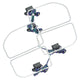 Oracle Ford F250/350 11-16 Halo Kit (Square Ring Design) - ColorSHIFT w/o Controller - Mammoth Racing -