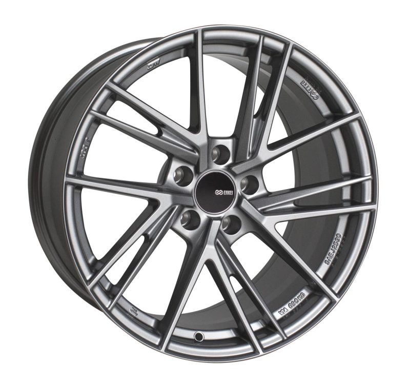 Enkei TD5 18x8.5 5x114.3 45mm Offset 72.6mm Bore Storm Gray Wheel - Mammoth Racing -