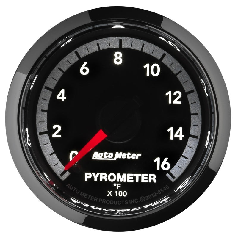 Autometer Gen4 Dodge Factory Match 52.4mm Full Sweep Electronic 0-1600 Deg F EGT/Pyrometer Gauge - My Store