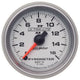Autometer Ultra-Lite II 52mm 0-1600 Deg F Full Sweep Electric Pyrometer (egt) Gauge - My Store