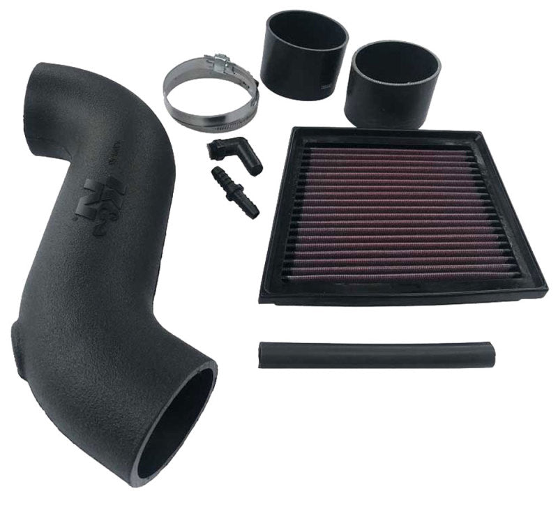 K&N 13-17 Ford Fiesta ST 1.6l (Will Not Fit US Models - Intl Only) F/I Performance Air Intake System - Mammoth Racing -