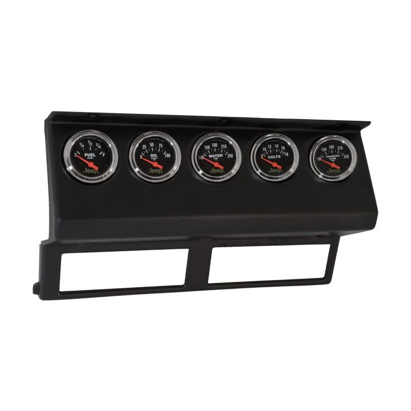 Autometer 87-96 Jeep Wrangler YJ 7pc Direct-Fit Dash Gauge Kit - My Store