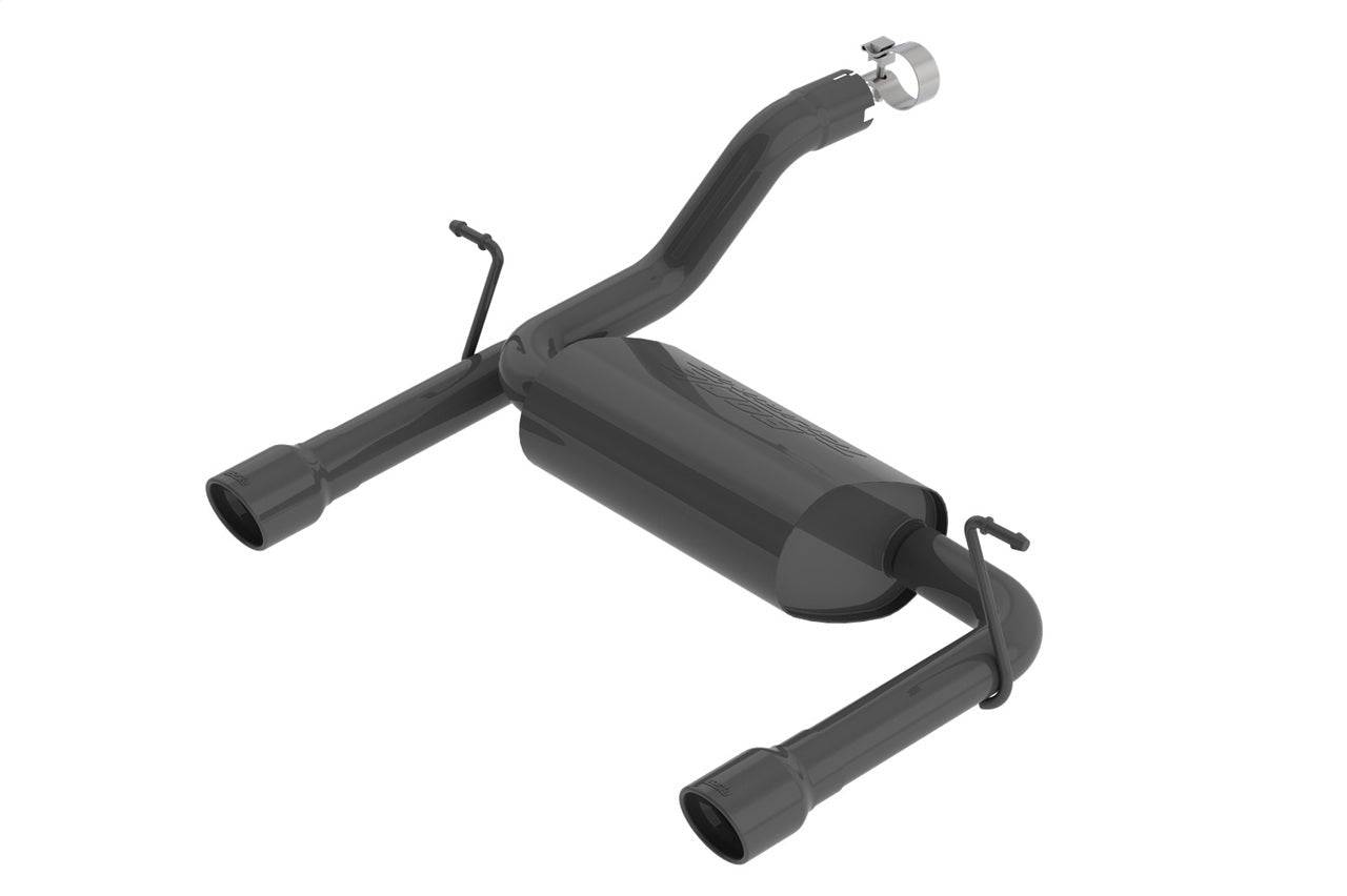 Borla 2018 Jeep Wrangler JL/JLU 3.6L 2DR/4DR Touring SS Axle Back Black Coated Exhaust w/3.5in Tips - Mammoth Racing -