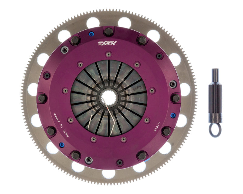 Exedy 2010-2015 Chevrolet Camaro SS V8 Hyper Twin Cerametallic Clutch Strap Drive Type Sprung Disc - Mammoth Racing -