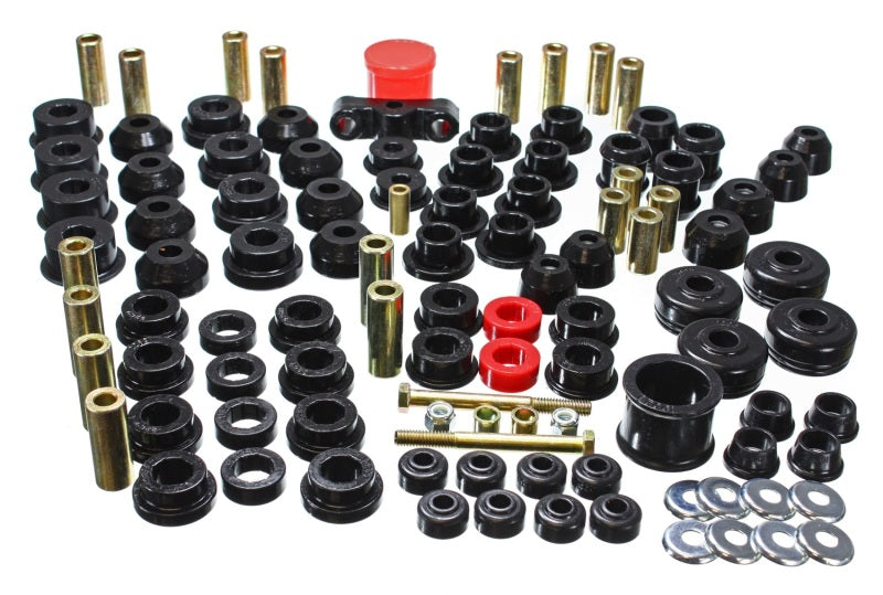 Energy Suspension 88-91 Honda Civic/CRX Black Hyper-Flex Master Bushing Set - My Store