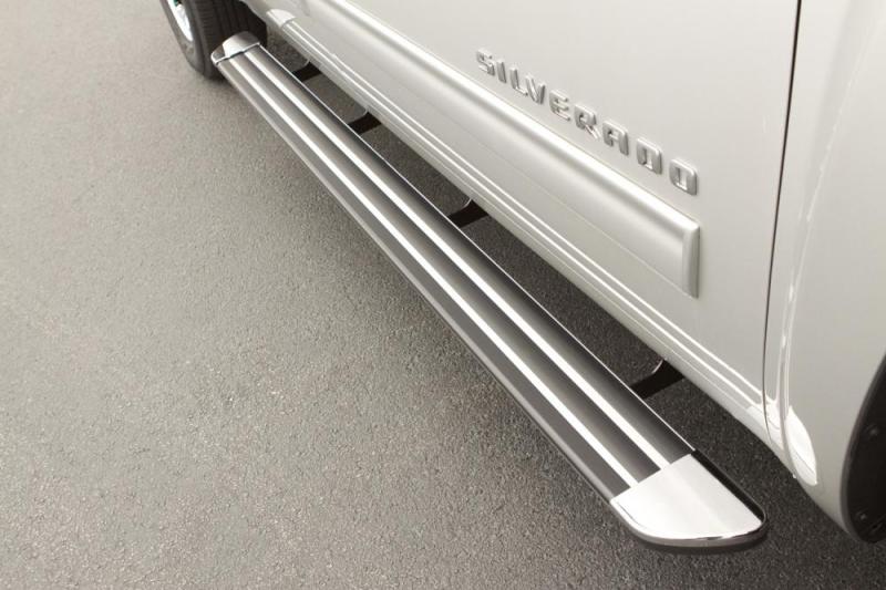 Lund 07-17 Chevy Silverado 1500 Crew Cab Crossroads 87in. Running Board Kit - Chrome - My Store