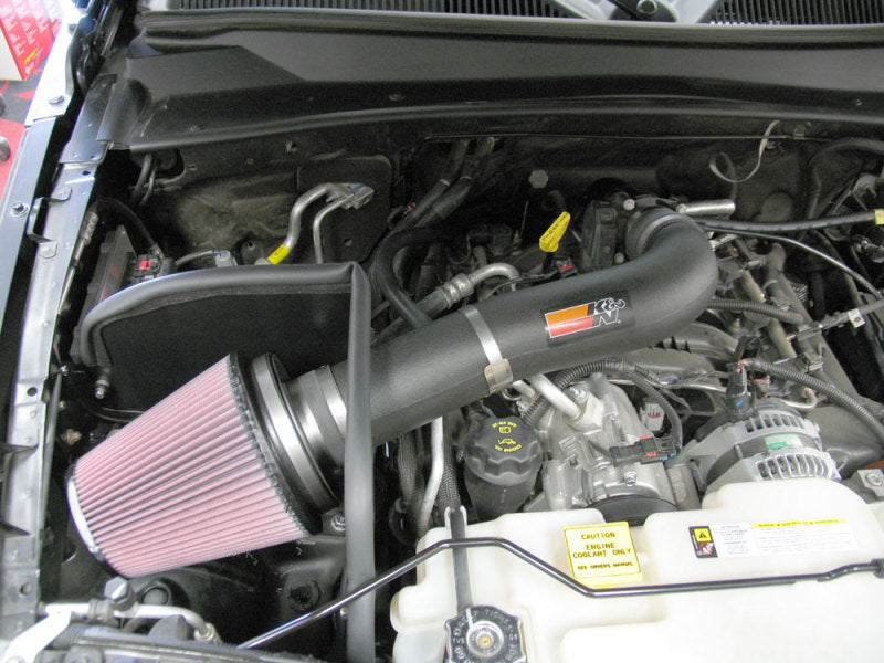 K&N 04-07 Jeep Liberty V6-3.7l Performance Intake Kit - Mammoth Racing -