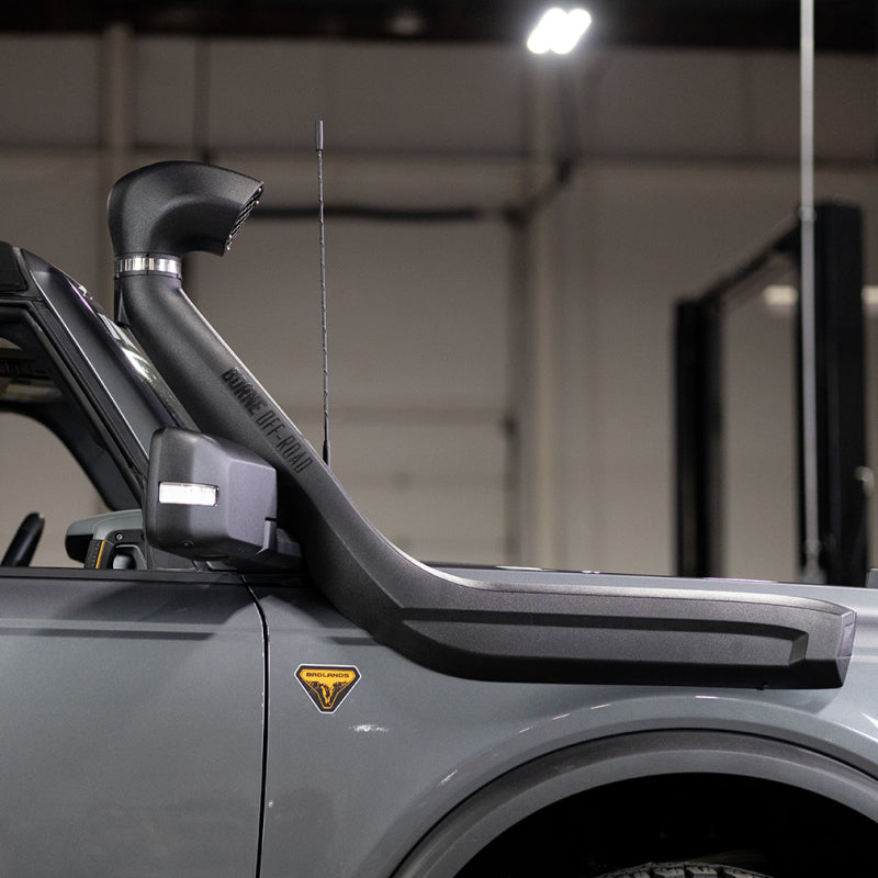 Mishimoto BORNE Off-Road 2021+ Ford Bronco Snorkel Kit for Stock Intake - Mammoth Racing -