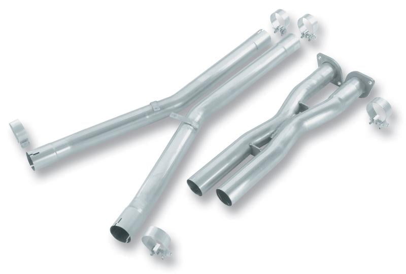 Borla 05-08 Chevy Corvette Coupe/Conv 6.0L/8cyl 6.2L/8cyl 6spd AT/MT RWD X Pipe - Mammoth Racing -