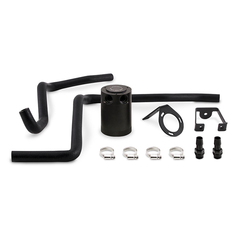Mishimoto 12-14 Dodge Charger / 12-14 Chrysler 300C 6.4L Direct Fit Oil Catch Can Kit - Black - Mammoth Racing -