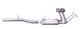 Gibson 10-13 Chevrolet Silverado 1500 LS 4.8l 2.5in Cat-Back Super Truck Exhaust - Aluminized - Mammoth Racing -
