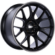 BBS CH-R 20x10.5 5x114.3 ET24 CB66 Satin Black Polished Rim Protector Wheel - Mammoth Racing -