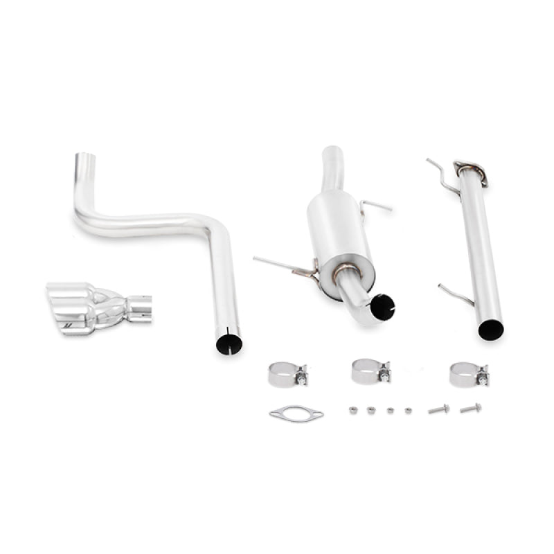 Mishimoto 14-16 Ford Fiesta ST 1.6L 2.5in Stainless Steel Cat-Back Exhaust w/ Polish Tips - Mammoth Racing -