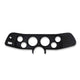 Autometer 70-78 Camaro Direct Fit Gauge Mount 3-3/8in x2 / 2-1/16in x4 - My Store